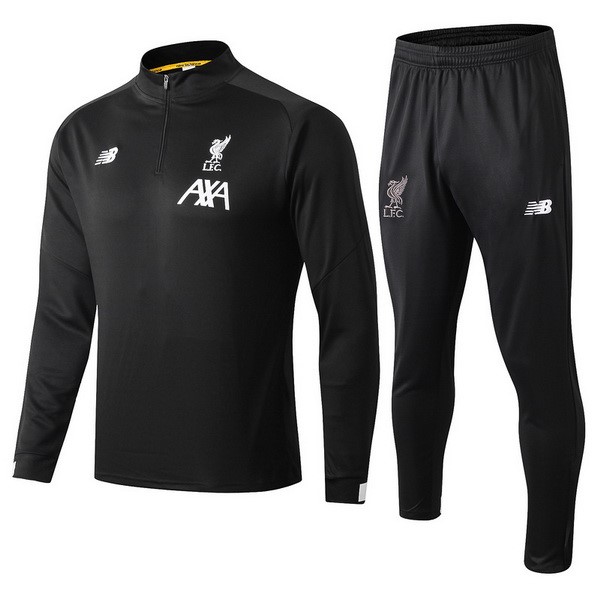 Chandal Del Liverpool 2019-2020 Negro Blanco